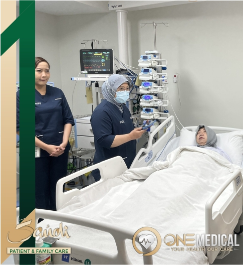 Pendampingan Pasien di Saudi